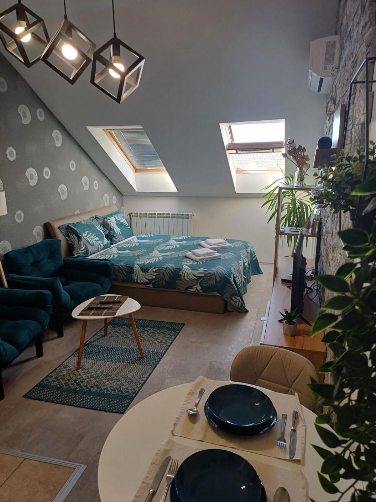 Apartment Centrum - Free Private Parking Novi Sad Bagian luar foto