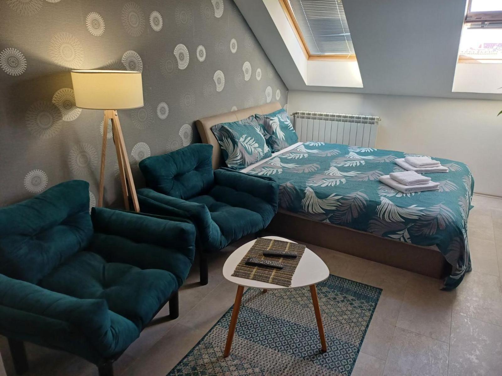 Apartment Centrum - Free Private Parking Novi Sad Bagian luar foto